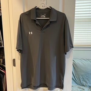 Under Armour Men's Charcoal Polo Shirt